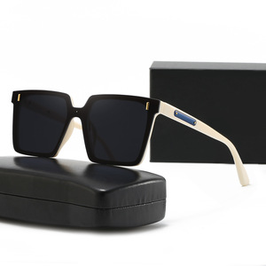 Gm Gafas de sol unisex de gran tamaño, montura de plástico, lentes de PC, protección Uv400, tipo 3, color rosa, para mujeres y hombres - Product Image 5