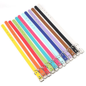 Hoge Kwaliteit Luxe Groothandel Pu Leer Webbing Waterdichte Huisdier Kraag Koude Slip Hond Kraag - Product Image 3