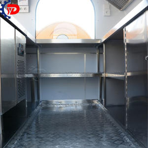 Colorido ventanas correderas tracción Camping remolque/plancha AC <span class=keywords><strong>palomitas</strong></span> helado comida rápida concesión FRP Camper Cart Truck - Product Image 4