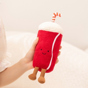 Movie Time Jouets en peluche Cola Popcorn et rouleau de film Jouets en peluche Accessoires de jeu - Product Image 4