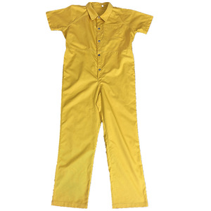 Overol <span class=keywords><strong>de</strong></span> Poliéster <span class=keywords><strong>de</strong></span> Alta Resistencia y Durabilidad para Prisioneros, Color Naranja, Disfraz <span class=keywords><strong>de</strong></span> Prisionero Escapado, Overol con Etiqueta para Nombre, Overol para Reclusos - Product Image 1