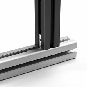 Vente chaude nouvelle conception profilé en aluminium personnalisé extrusion d'aluminium à fente en t pour vitrines profilé en aluminium