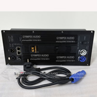 Remplisseur intégré Allemagne DSP FIR 2 canaux classe D 600w + 300w haut-parleur actif Module amplificateur de puissance numérique plaque ALLDSP