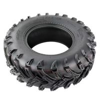 Nouveau pneu tout-terrain sans chambre à air pour ATV/UTV 25X8-12 25X10-12, caoutchouc épaissi à bande de roulement profonde, haute qualité pour boue et sable