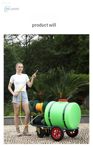 Équipement de jardinage agricole : Pulvérisateur sur chariot de 160 L avec pompe à batterie 48 V 20 Ah et <span class=keywords><strong>pièces</strong></span> de rechange - Product Image 4