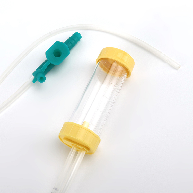 Diferentes tamaños de catéter de succión de esputo Fr 06- Fr 18 de 48 cm extractor de moco estéril médico