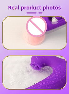 Vibromasseur Sexuel Pénétrant à 10 Modes de Poussée, Dildo Vibrant pour Stimulation du Point G, du Clitoris et des Mamelons, Jouet Sexuel pour Femmes - Product Image 3