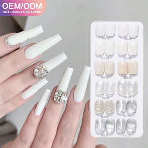 ZRKGEL, recién llegado, gran oferta, serie blanca inodora, esmalte de Gel de 15ml, 12 colores, juego de Gel UV de resina, suministros <span class=keywords><strong>para</strong></span> <span class=keywords><strong>uñas</strong></span>, esmalte de Gel de muestra gratis - Product Image 2