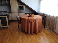 Nappe carrée en lin, faite à la main, écologique, durable, lavable, taille personnalisée, effet délavé, style européen moderne, pour décoration de mariage