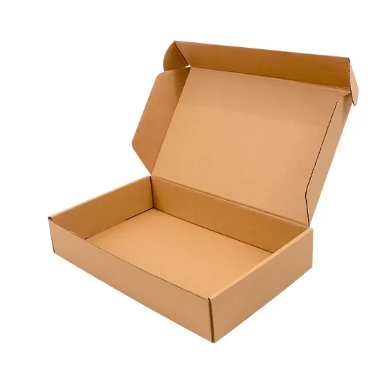 קופסאות דואר גליות בהתאמה אישית קופסאות משלוח נייר קראפט לביגוד