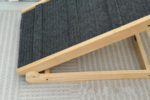 थोक तह पोर्टेबल लकड़ी के पालतू रैंप के लिए छोटे बड़े जानवरों उच्च कर्षण कुत्ते बिस्तर के लिए रैंप - Product Image 2