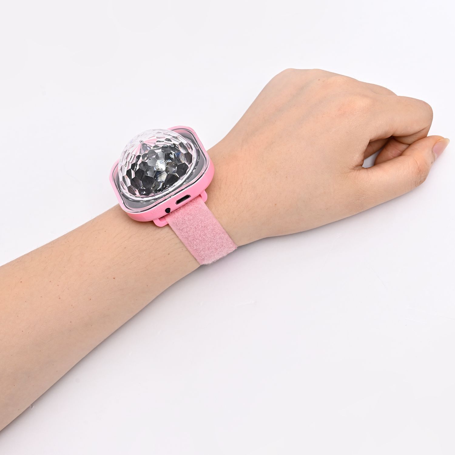 Sound Control Mini Effect USB Ball DJ Disco Lights LED Small Disco Watch for Party Kids Toy