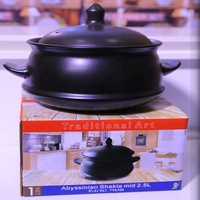 2022 Offre Spéciale shekla marmite casserole avec résistant au feu 2.5L