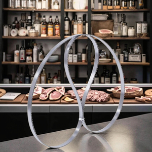 Thương mại công nghiệp bảng điện đông lạnh thịt & xương ban nhạc <span class=keywords><strong>Saw</strong></span> Cutter lưỡi thép không gỉ cho Scroll cưa & máy lưỡi - Product Image 1