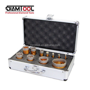 DIAMTOOL 50 55MM Mata Bor Porselen Kering Vakum Brazed untuk Keramik Granit Ubin - Product Image 1