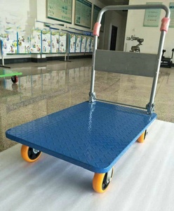 1.1 Ton <span class=keywords><strong>Platform</strong></span> baja besar truk tangan 1100kg <span class=keywords><strong>Platform</strong></span> lipat baja troli tangan - Product Image 1
