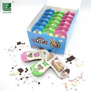Barra de Crema de <span class=keywords><strong>Chocolate</strong></span> Dulce Halal, Galleta Pastelizada Multicolor, Mini Caramelo, Certificado ISO9001/HALAL/HACCP, 12 Meses de Vida Útil, Chaoan - Product Image 3