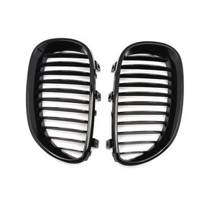 Para <span class=keywords><strong>BMW</strong></span> <span class=keywords><strong>E60</strong></span> E61 M5 2003-2010 parachoques delantero LH y RH rejilla de capó OE 51137065701 51137065702 - Product Image 2