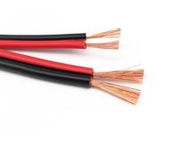 Kabel RVB Paralel Fleksibel 2 Inti Tembaga PVC OEM Langsung dari Pabrik untuk Penggunaan Speaker LED CCTV