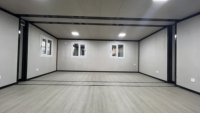Maison conteneur extensible de 20 pieds et 40 pieds, norme australienne, entièrement équipée, préfabriquée avec des matériaux en panneaux sandwich acier-bois
