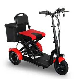 Easy Carrying Folding Dults Electric Tricycle 3 Wheel Electric Scooter