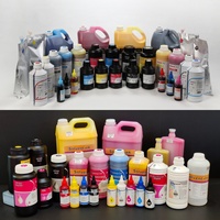 Tinta UV Curable untuk Printer UV Flatbed Format Lebar Ricoh Gen5 / Gh2220 Toshiba Ce4 untuk Bahan Lunak dan Keras