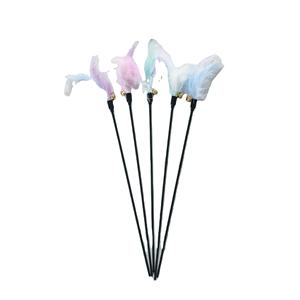 Горячая распродажа, Интерактивная наклейка с перьями, игрушка для кошек с колокольчиком, игрушка для движения домашних животных, Лидер продаж - Product Image 1