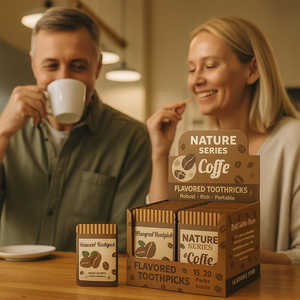 Krachtig middel tegen nicotineverlangen, gearomatiseerde tandenstokers met een rijke en langdurige smaak, een perfect kerstcadeau. - Product Image 4