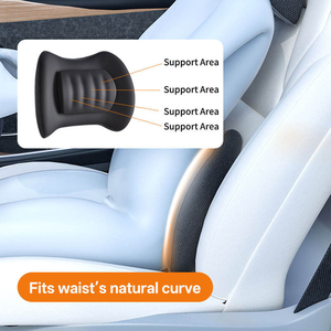 Coussin de siège auto enveloppant 3D et coussin de soutien lombaire spécifique au véhicule - Product Image 4