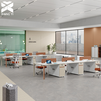 Bureau de travail moderne de haute qualité à prix d'usine, poste de travail personnalisable en taille et couleur, table de bureau pour espace ouvert