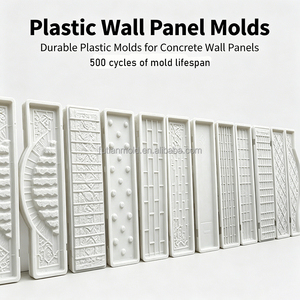Molde Reutilizable de Plástico PP <span class=keywords><strong>para</strong></span> Cerca Prefabricada de Concreto de Fácil Operación en Stock del Proveedor de Fábrica Futian - Product Image 1