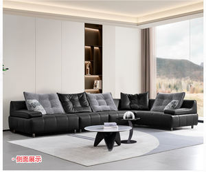 Sofá modular de estilo europeo minimalista y de alta gama para sala de estar. - Product Image 4