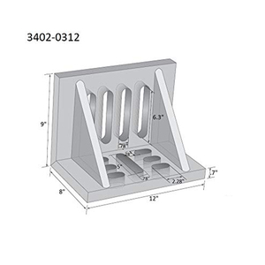 Aromanano 12x9x8 "có màng gia công đúc rãnh tấm góc - Product Image 2