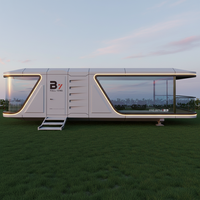 Smartbuild Maison Conteneur Moderne Durable - Bureau Mobile Modulaire et Espace de Vie pour Hôtels, Complexes Hôteliers, Restaurants, Parcs et Entrepôts