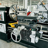 Tour à métaux robuste CW6280 à banc en fonte, type conventionnel manuel, directement de l'usine