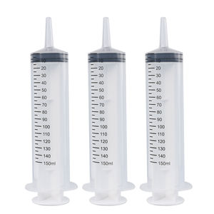 กระบอกฉีดยาพลาสติกแบบใช้แล้วทิ้งสำหรับงานทันตกรรม ขนาด 12 ซีซี ปลายตรงยาว สำหรับฉีดยาและล้างทำความสะอาดทางการแพทย์ - Product Image 4