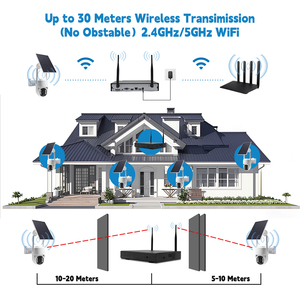 4MP CCTV Kit không dây năng lượng mặt trời bảng điều khiển điện an ninh <span class=keywords><strong>PTZ</strong></span> Hệ thống <span class=keywords><strong>camera</strong></span> không dây wifi ngoài trời năng lượng mặt trời cctv Hệ thống <span class=keywords><strong>camera</strong></span> - Product Image 5