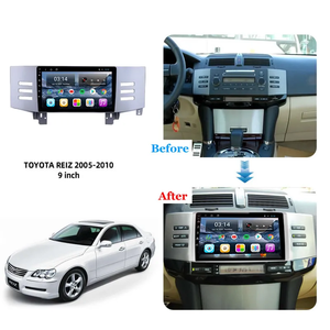 Radio multimedia con GPS para coche, Radio con reproductor, Android, 2 Din, 2009 - Product Image 2