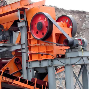 Zware <span class=keywords><strong>PE</strong></span>-serie kaakbreker op wielen/rupsbanden, kaakplaten van mangaanstaal voor graniet, basalt, riviergrind - Product Image 5