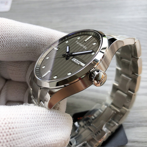 Miido Đồng hồ cơ tự động chống nước công sở cho nam Đồng hồ đeo tay mặt số mô hình Geneva cho nam - Product Image 2