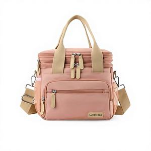 Sac isotherme portable grande capacité double couche en Oxford étanche pour pique-niques et conservation alimentaire - Product Image 1