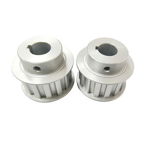 MXL XL HTD 3M 8M 14M AT3 AT5 AT10 AT20 aleación de aluminio síncrono C45 acero AL6061 polea de correa de distribución 15-100 dientes polea de distribución - Product Image 5