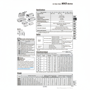 Robots lineales SMC Pneumatics-Mesa deslizante de aire - Product Image 1