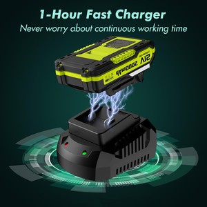 Aspirateur et souffleur d'air portatif pliable 2-en-1 sans fil 21V 160 mph avec batterie lithium-ion pour la maison et la voiture CB13 - Product Image 3