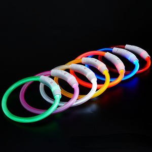 3 Modellen Oplaadbare Hond Led Oplaadbuis Knipperende Nacht Hond Halsbanden Kat Halsbanden Voor Huisdieren Thuis - Product Image 4