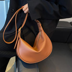 Bolso de Fieltro Retro de Moda Coreana para Mujer, Primavera 2023, Estilo Urbano, Simple, de Hombro o Cruzado, con Cadenas y Cierre Mediano - Product Image 4