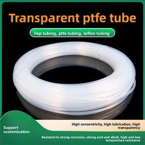Tubes transparents (PTFE) F46 <span class=keywords><strong>PFA</strong></span> FEP - Résistants à la corrosion, forme ronde - Product Image 2