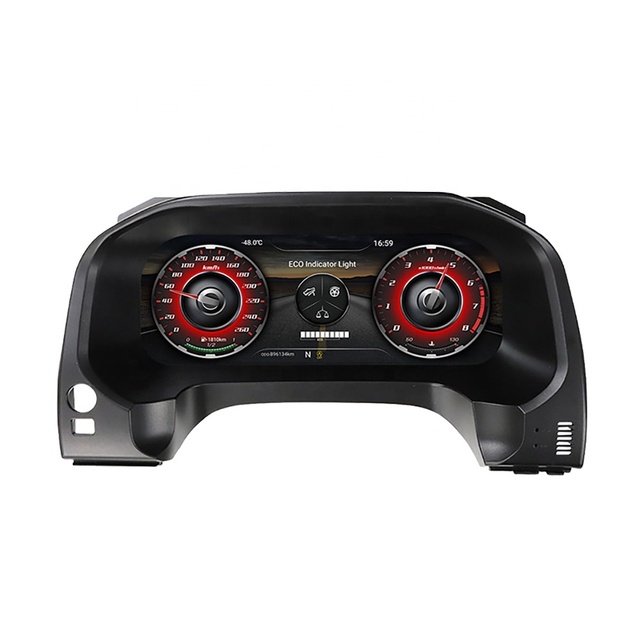12.3" Car LCD Instrument Plug and Play for Toyota Prado 2018-2022 Digital Dashboard Panel Instrument Cluster Speedometer