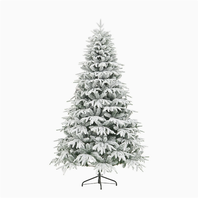 2026 Neuer Simulierter Weihnachtsbaum Gemischt mit PVC PE Realistischer Ganzbaum-Beflockung für Innenräume Feiertagsheimdekoration