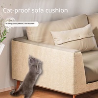 Tapis à gratter pour chat en sisal auto-adhésif, découpable, protection de canapé, protection anti-griffures pour meubles, tapis à gratter pour chat, vente en gros